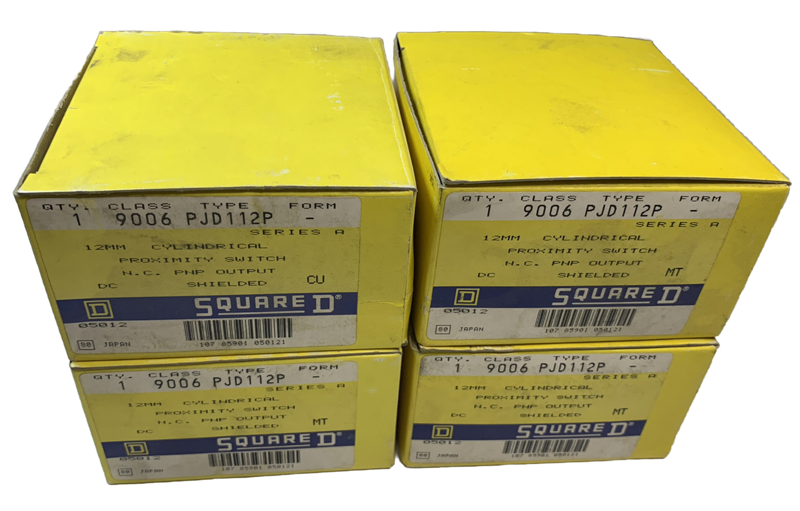 Square D 9006 PJD112P Proximity Switch Lot of 4
