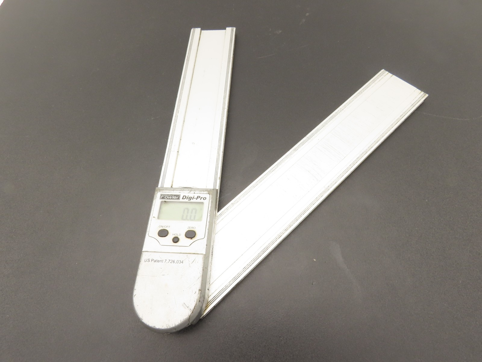 Fowler 74-440-775-1 Digi-Pro 12" Electronic Angle Protractor 0-360° Range