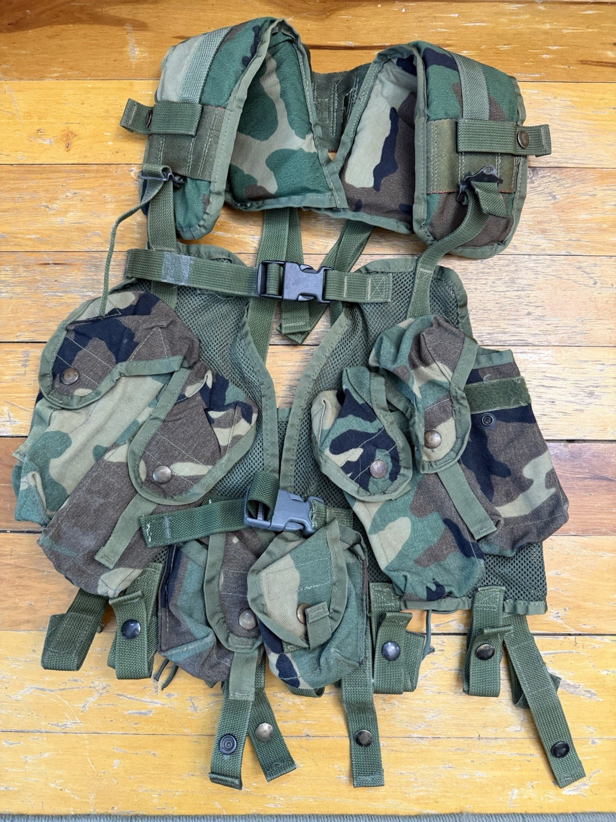 1989’s USGI LBE Woodland Vest O/S