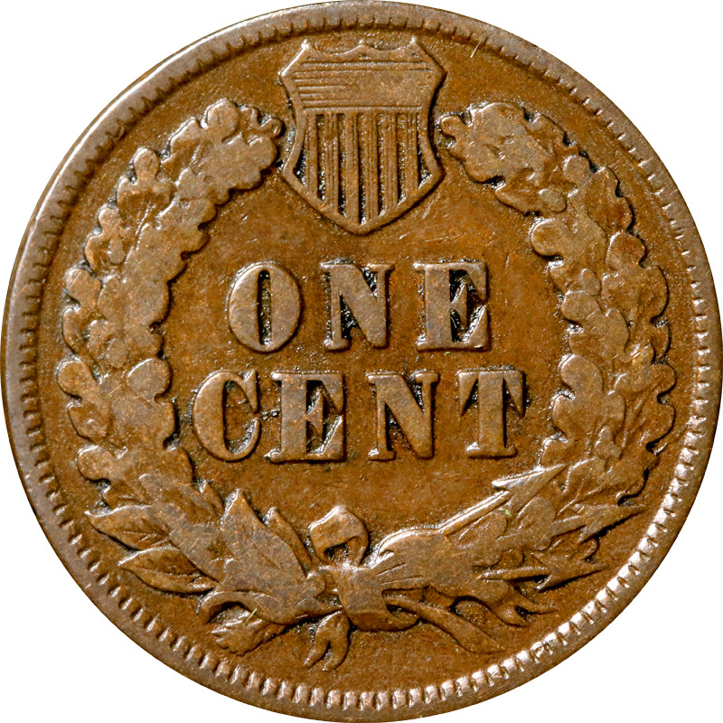 1875 Indian Cent