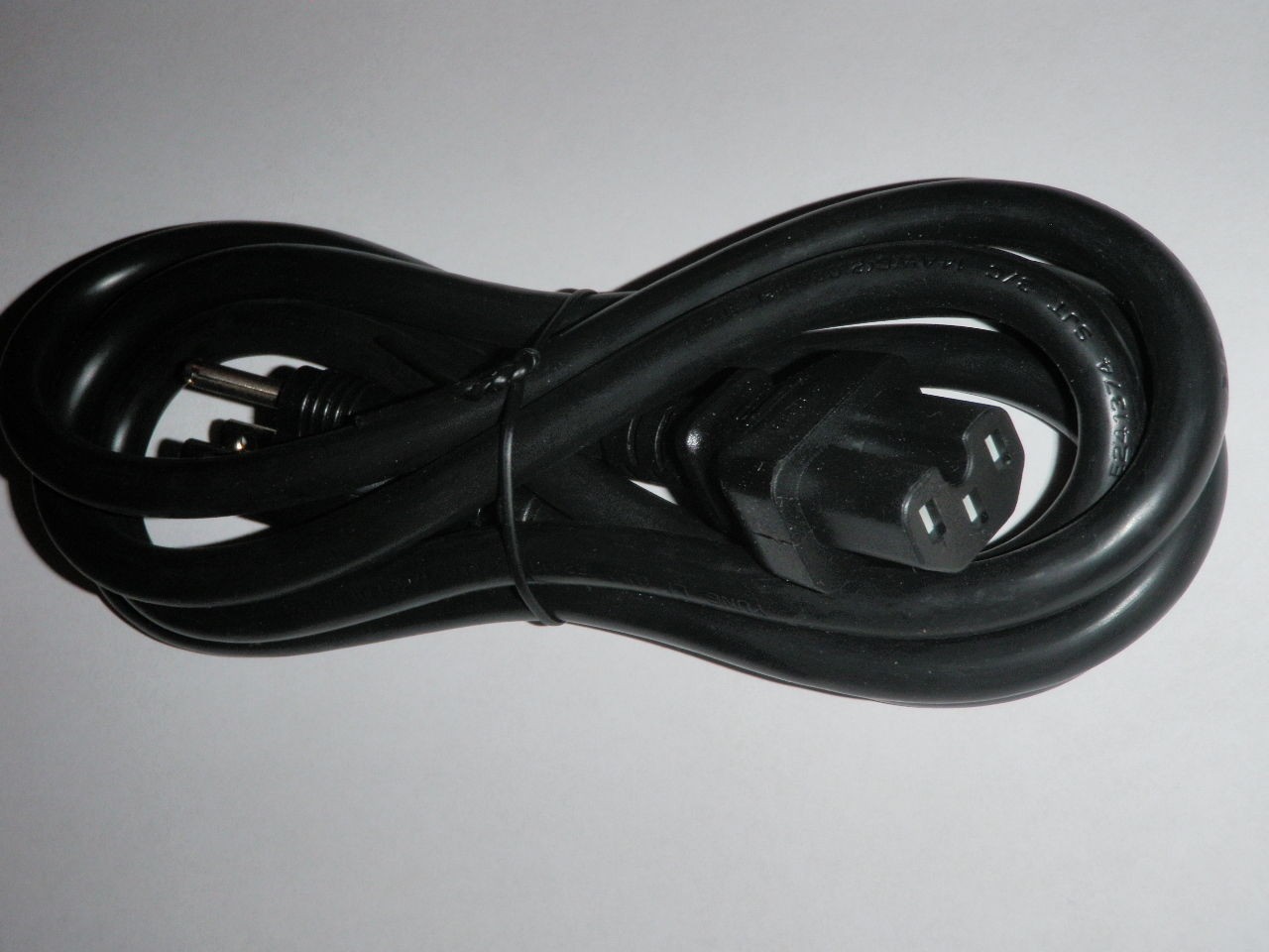 Replacement for Hosa 14 AWG Grounded Power Cord 8ft Length (14AWG)