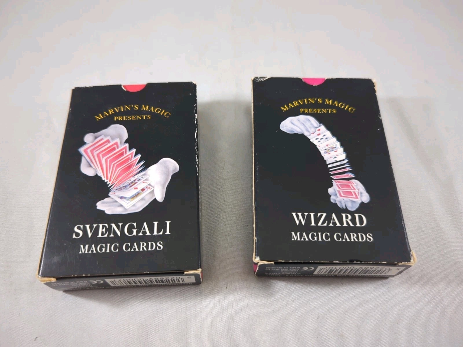 Marvin's magic wizard magic cards two packs. Svengali + Wizard Marked decks