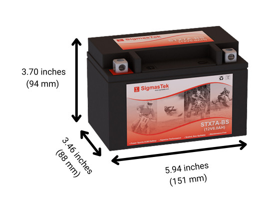 Aprilia SVX550,2010 Battery (Replacement)