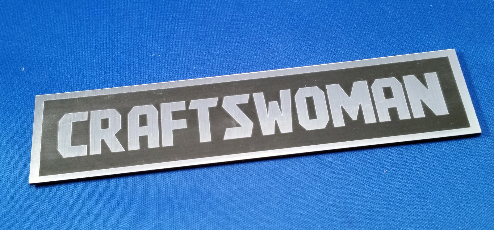 Handmade Toolbox Emblem - CraftsWOMAN!