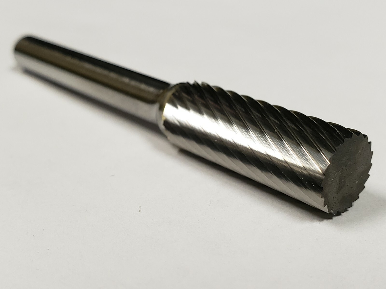 SA3LS Cylindrical Tungsten Carbide Burr Bur Cutting Tool Die Grinder Bit 1/4"