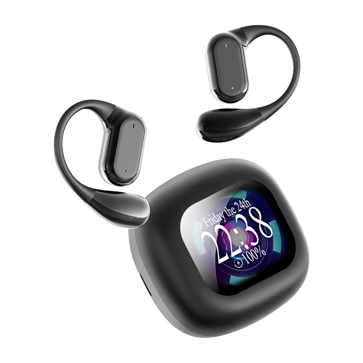144+ Language Translator Earbuds Smart Touch Screen OWS hanging ear earbuds