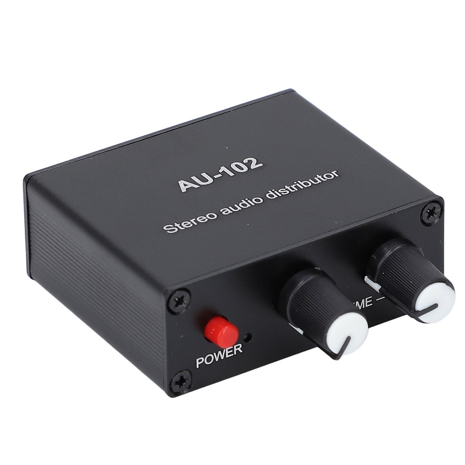 Active Sound Distributor 2 Way 1 in 2 Out Mini Small Amp 3.5mm Interface