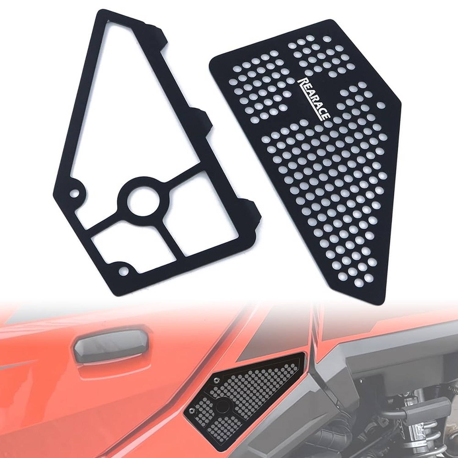Pre Filter Clutch Intake Cover Fit for Polaris General 1000 16-23 | 2.0mm Alu...
