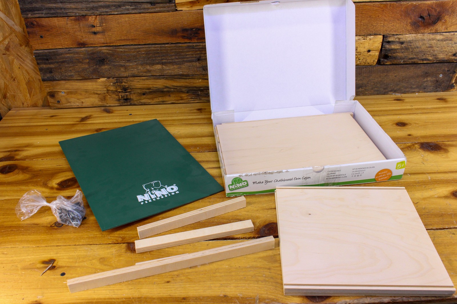 Nino Make Your Own Chalkboard Cajon BLEMISH