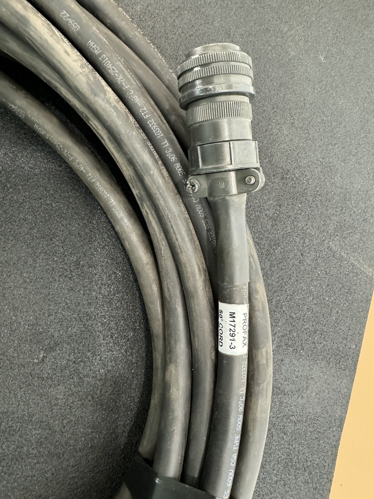 Lincoln Profax m17291-3 50ft Control Cord