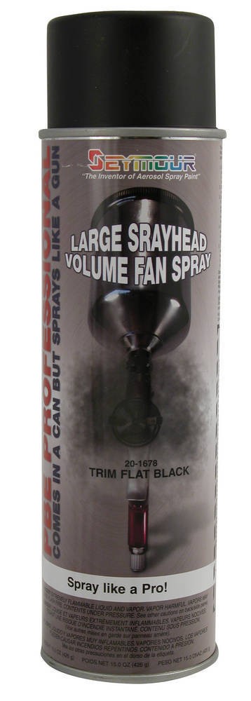 Seymour PBE Professional Trim Paint Flat Black 20-1678