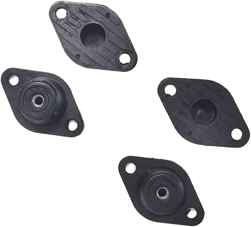 M8 Rubber+metal Anti-Vibration Turret Rubber Mounts, Rubber-in Shear Floor...