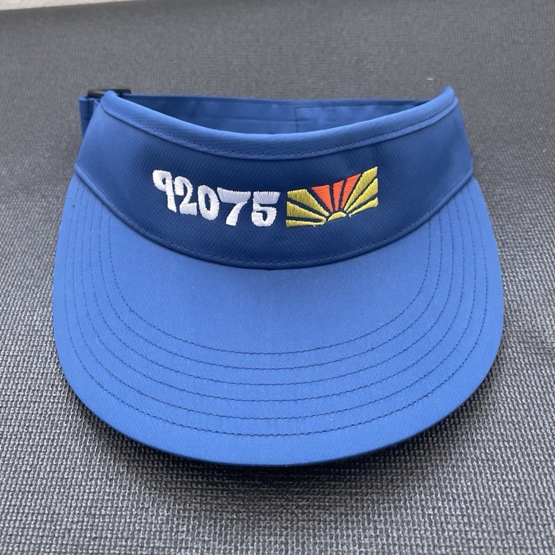 20SUMMERS Blue Golf Visor Hat Embroidered Adjustable 92075 Unisex Adults