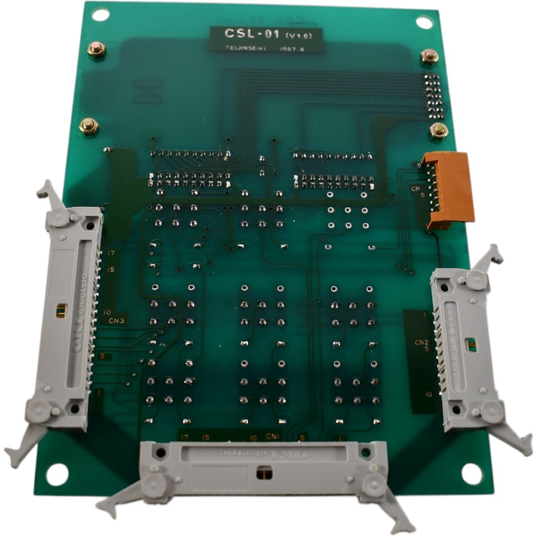 Teijinseiki CSL-01 V1.0 Control Module PCB MISSING 2 Button Switches