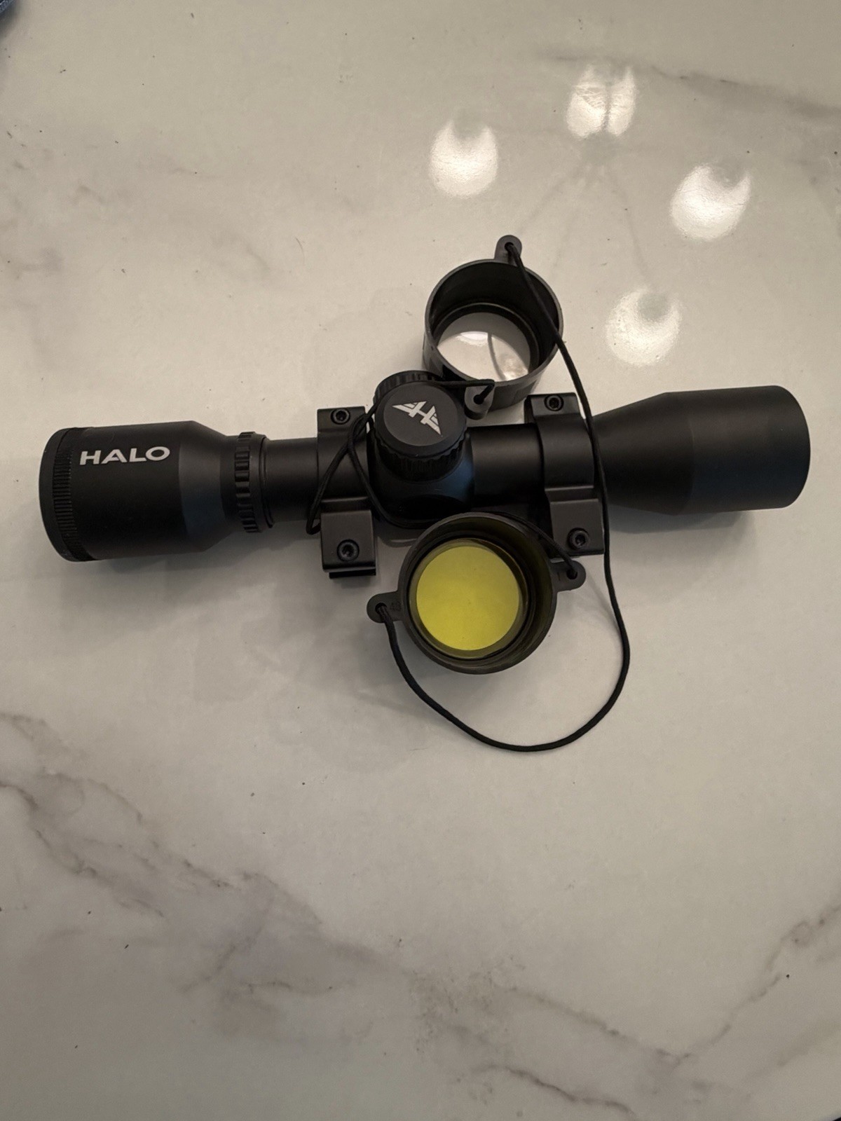 Crossbow Scope, 4X33 Green Illuminated Compact Crossbow Scopes for Huntin...