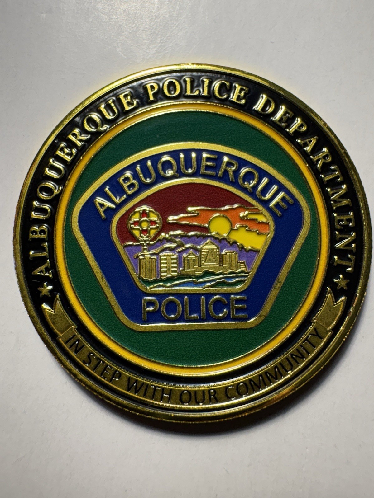 Albuquerque Police Challenge Coin