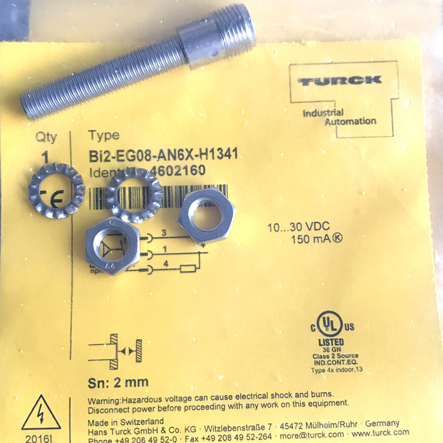 TURCK  BI2-EG08-AN6X-H1341 4669560 Inductive sensor NPN