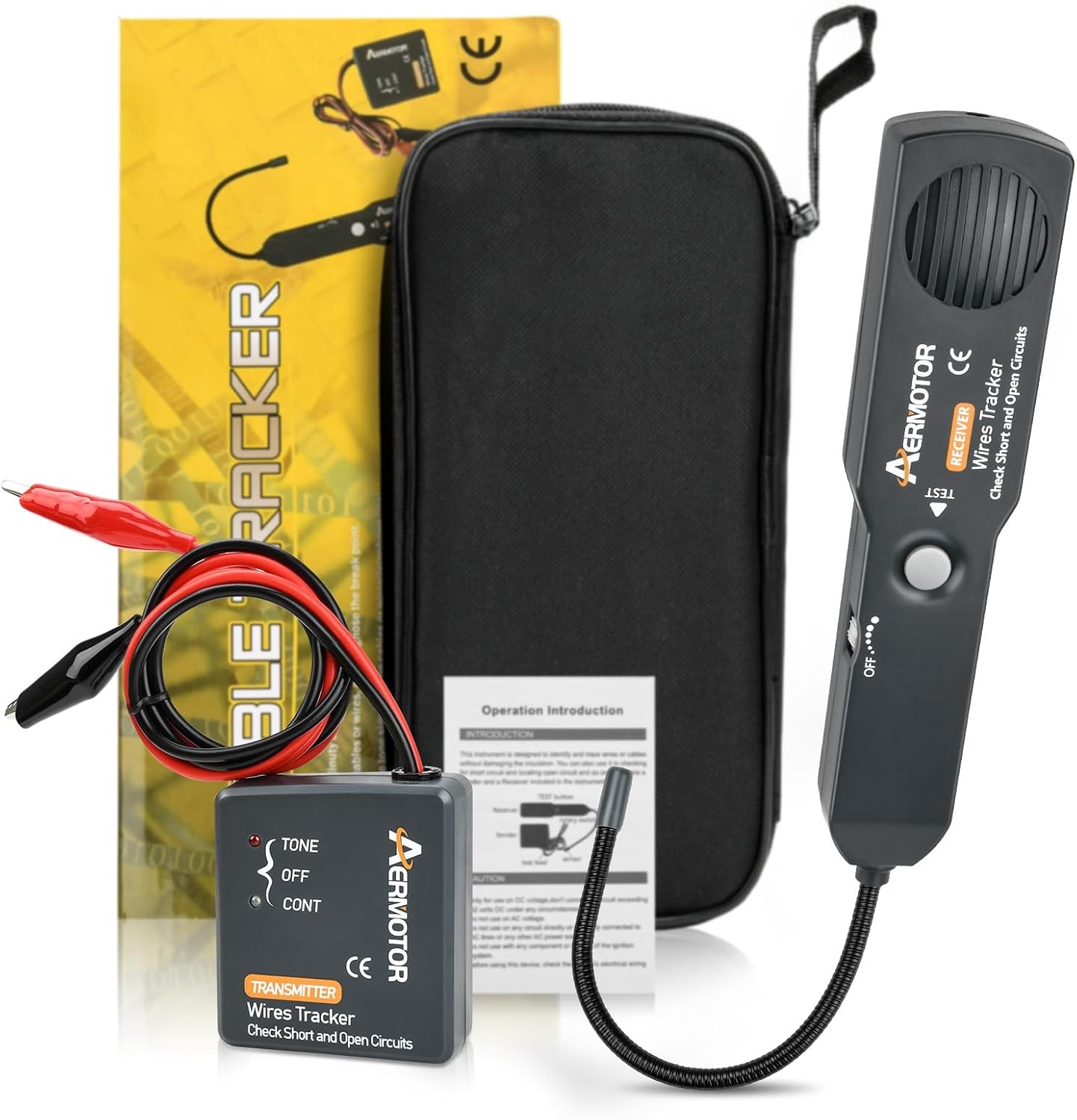EM415PRO Automotive Circuit Breaker Finder Electrical Tester, 6-42V Wire Tracer