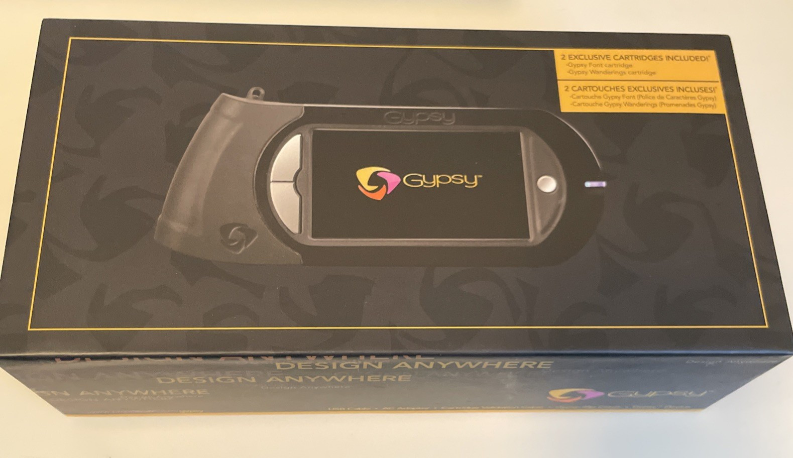 Provo Craft Cricut Gypsy Handheld Design Machine w/ Case Cables Stylus