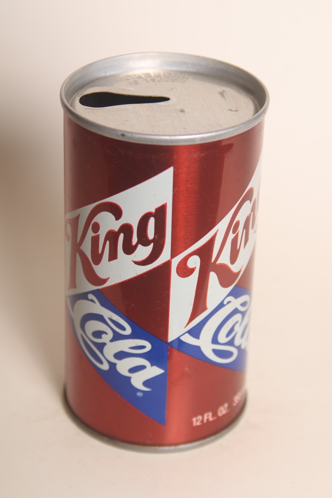 King Cola soda can - 12oz S/S