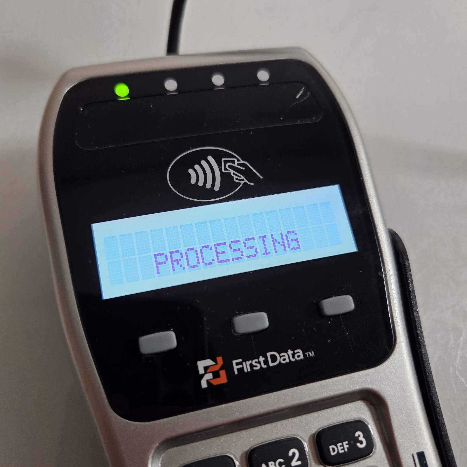 FD35 First Data 001791064 Pin Pad With Well Encryption, Tap or Swipe Card Reader