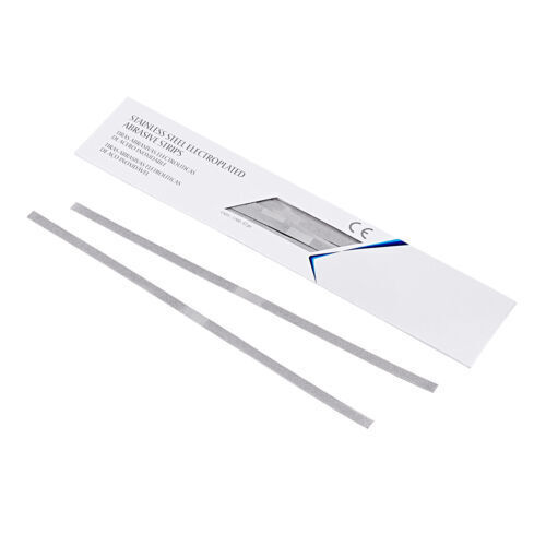 12Pc Stainless Steel Metal Dental Polishing Strips - Multiple Sizes & Quantities