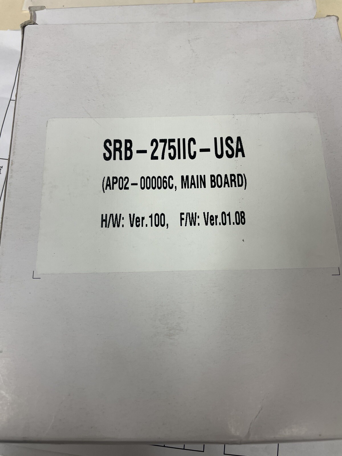 New Bixolon Main Board SRP-275IIC-USA AP02-00006C