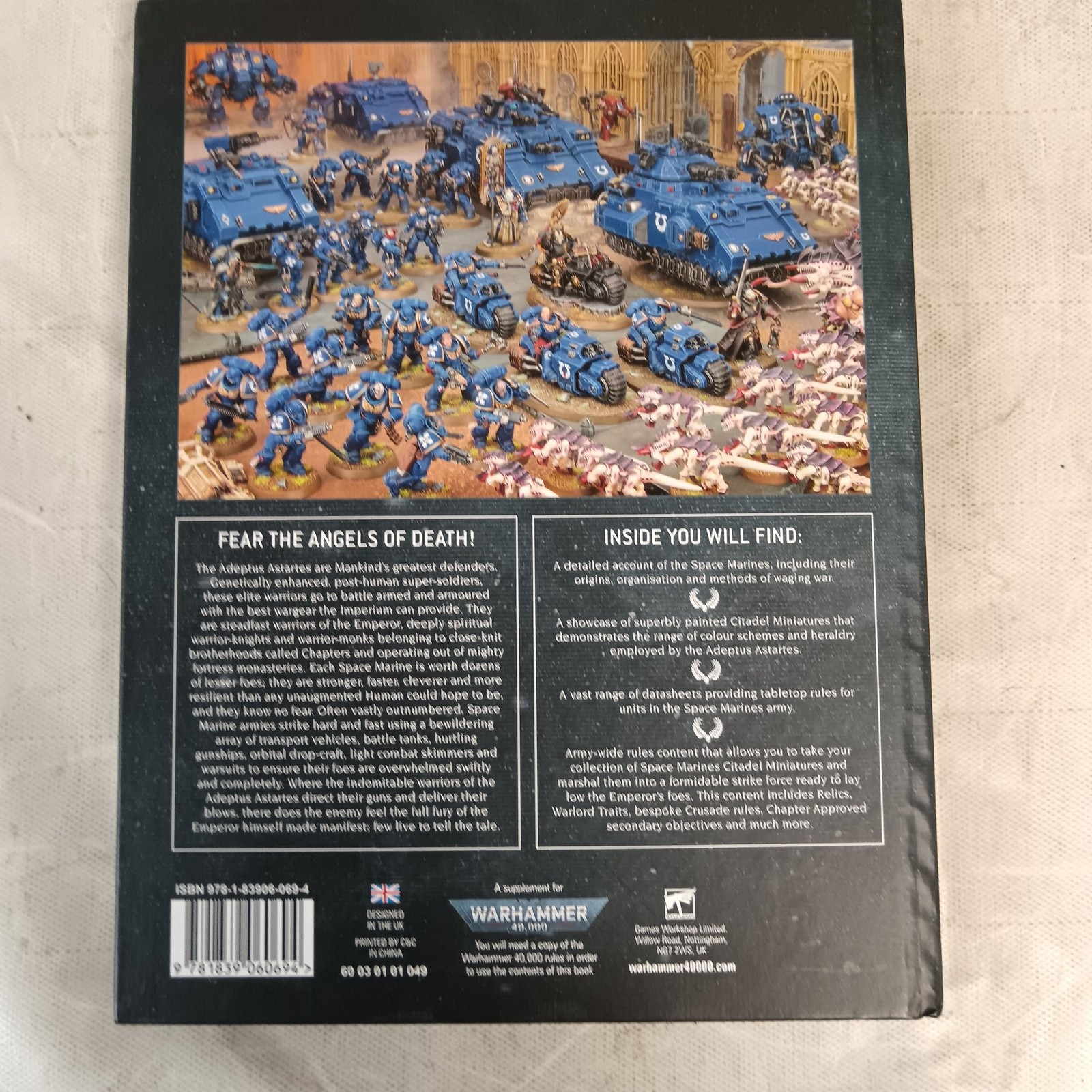 Warhammer 40K Black Templars Codex Supplement Space Marines Collectables