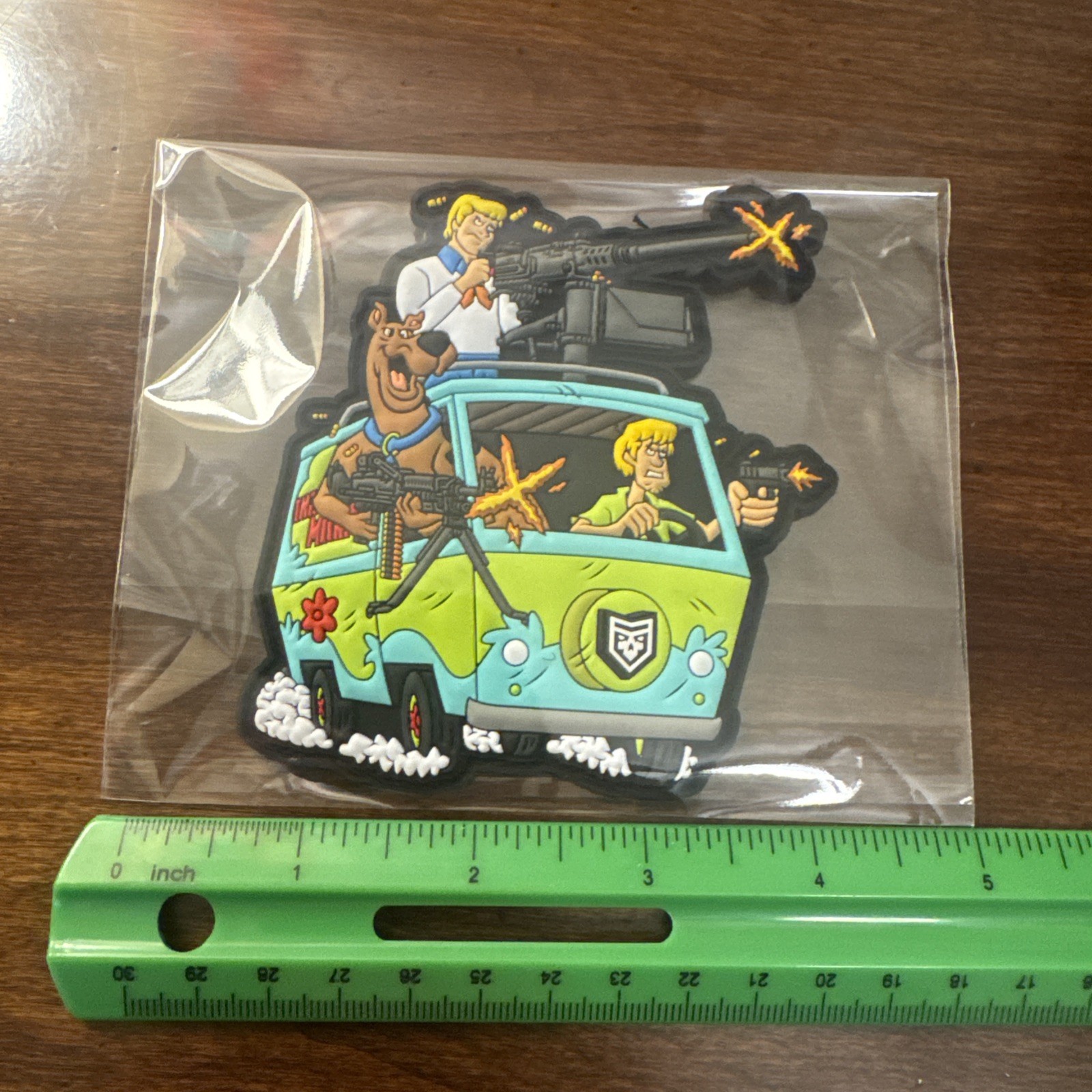 Scooby Doobie Pew - Mystery Machine PVC Morale Patch