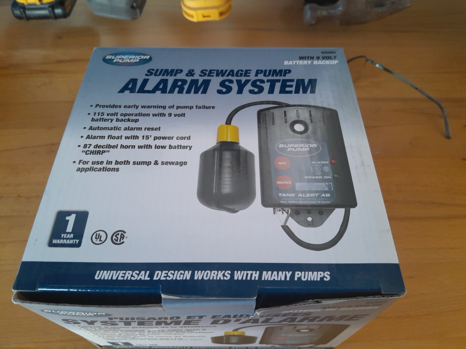 Sump/Sewage Alarm System