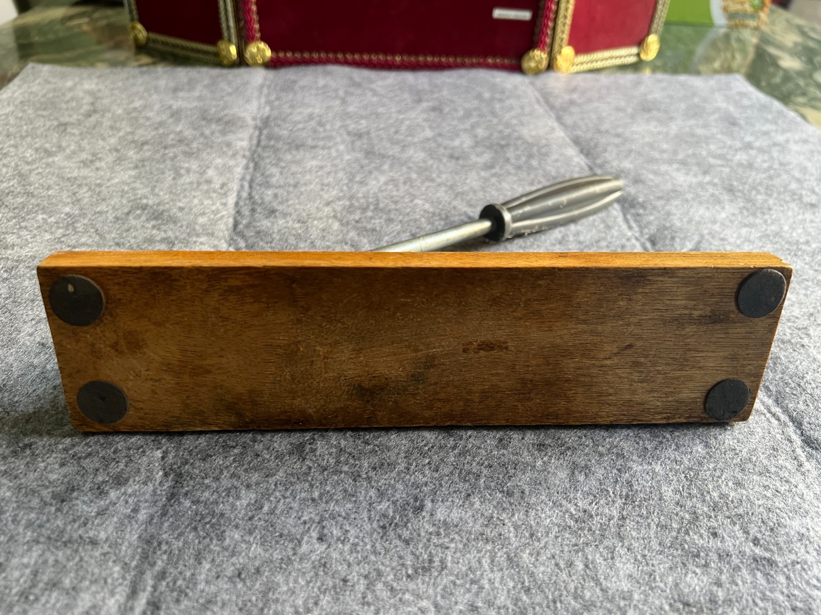 Vintage Small Manual Arbor Press Tabletop Bench Compression Tool
