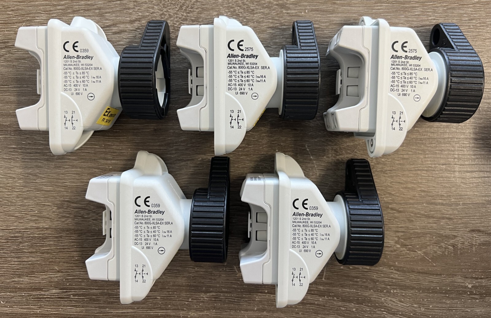 Allen Bradley 800G-XLSA-EX 30MM Contact Block
