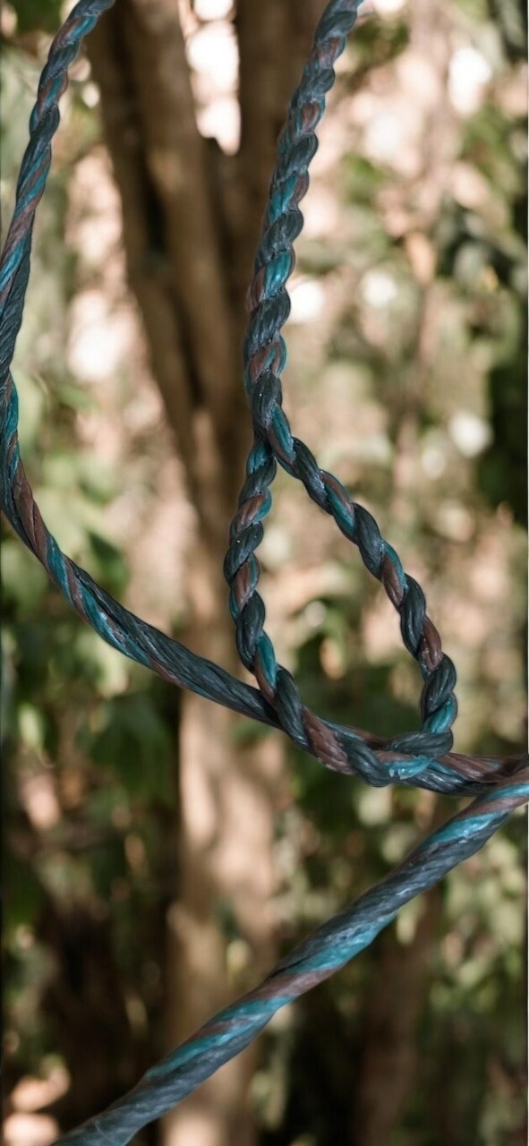 Flemish Twist Bowstring / NEW TRI-COLOR SERIES / B55 / CHOOSE STRING LENGTH!