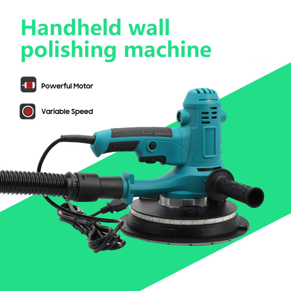 710W Electric Wall Ceiling Sander Drywall Sanding Machine with Dust Collection