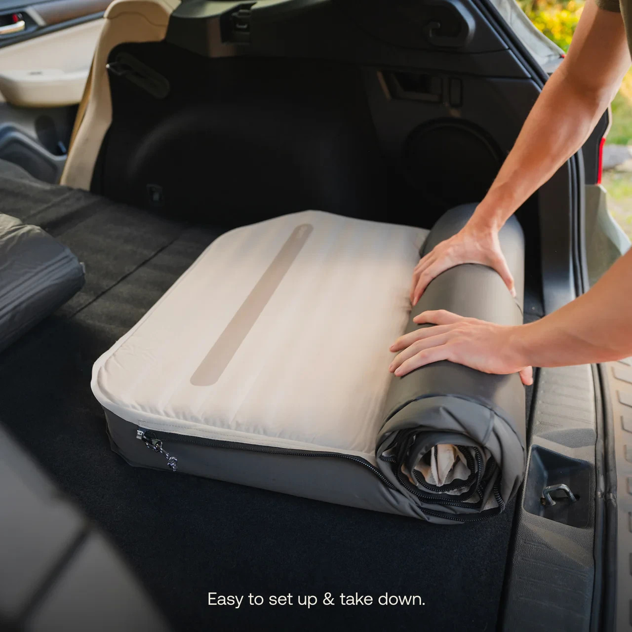 Luno AIR+FOAM PRO Vehicle Mattress Fits Jeep Wrangler JL 4-Door Models 2018+