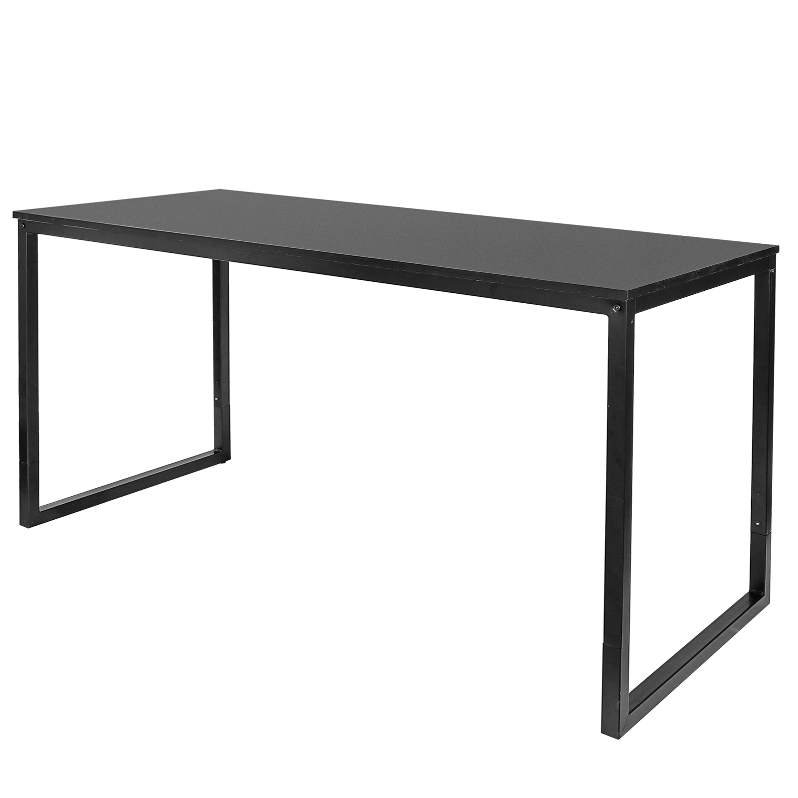 47" Computer Writing Desk Modern Study Office Desk Corner Table Espresso Style