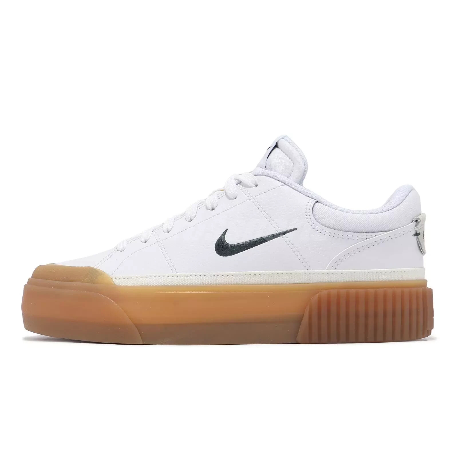 Nike Wmns Court Legacy Lift White Vintage Green Gum Women Platform FV5526-100