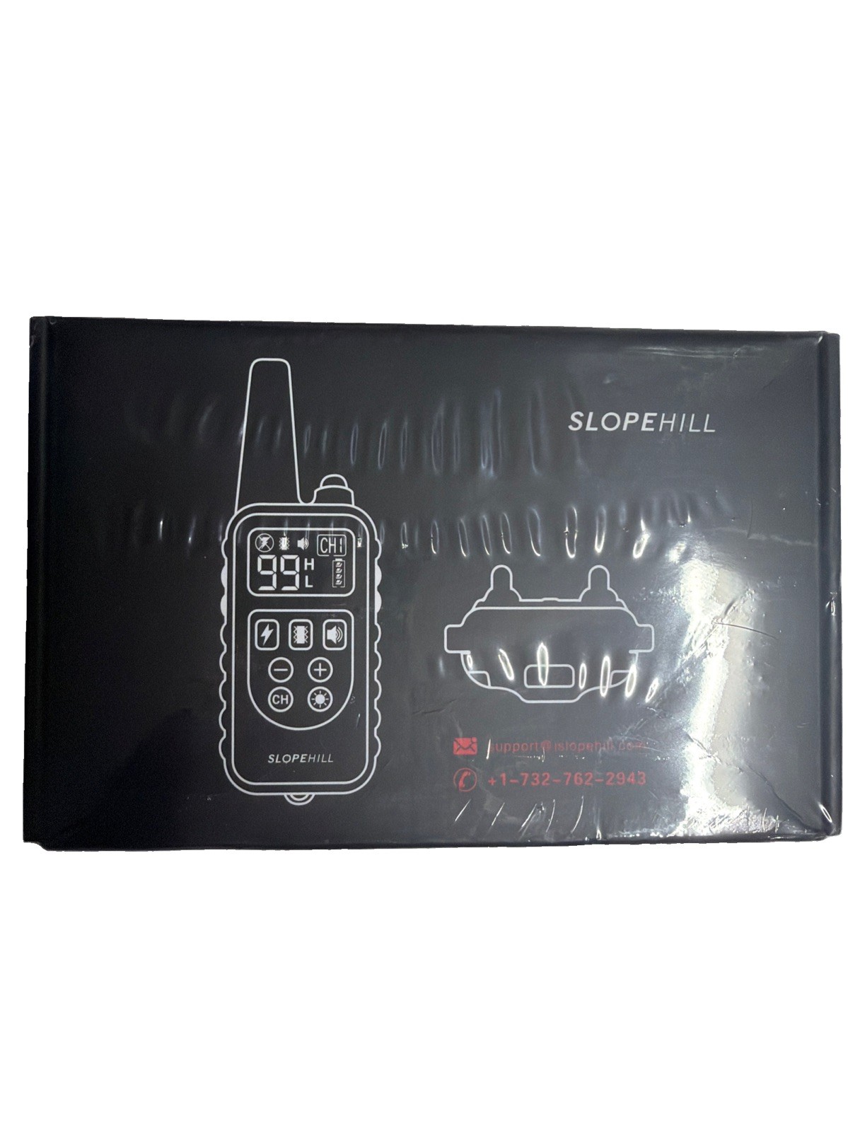 Slopehill Dog Training Collar 3 Modes Waterproof Model #880 New Sealed