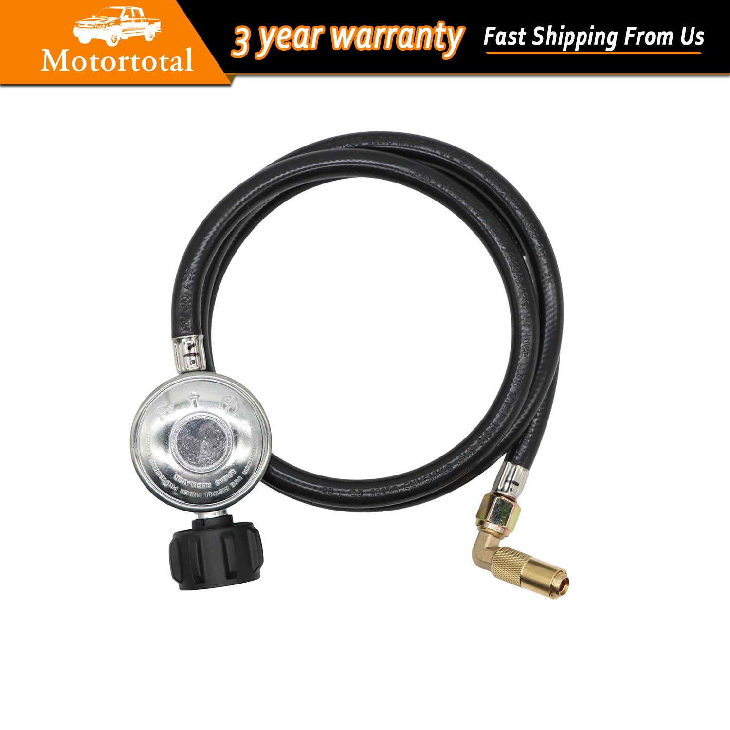 Propane Regulator Hose Adapter for Blackstone 17" & 22" Griddle Tabletop Camper