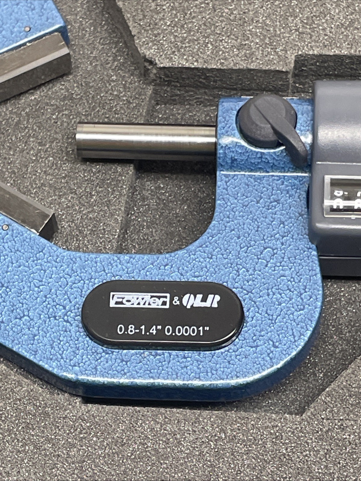 v anvil micrometer fowler. .8-1.4” .0001”