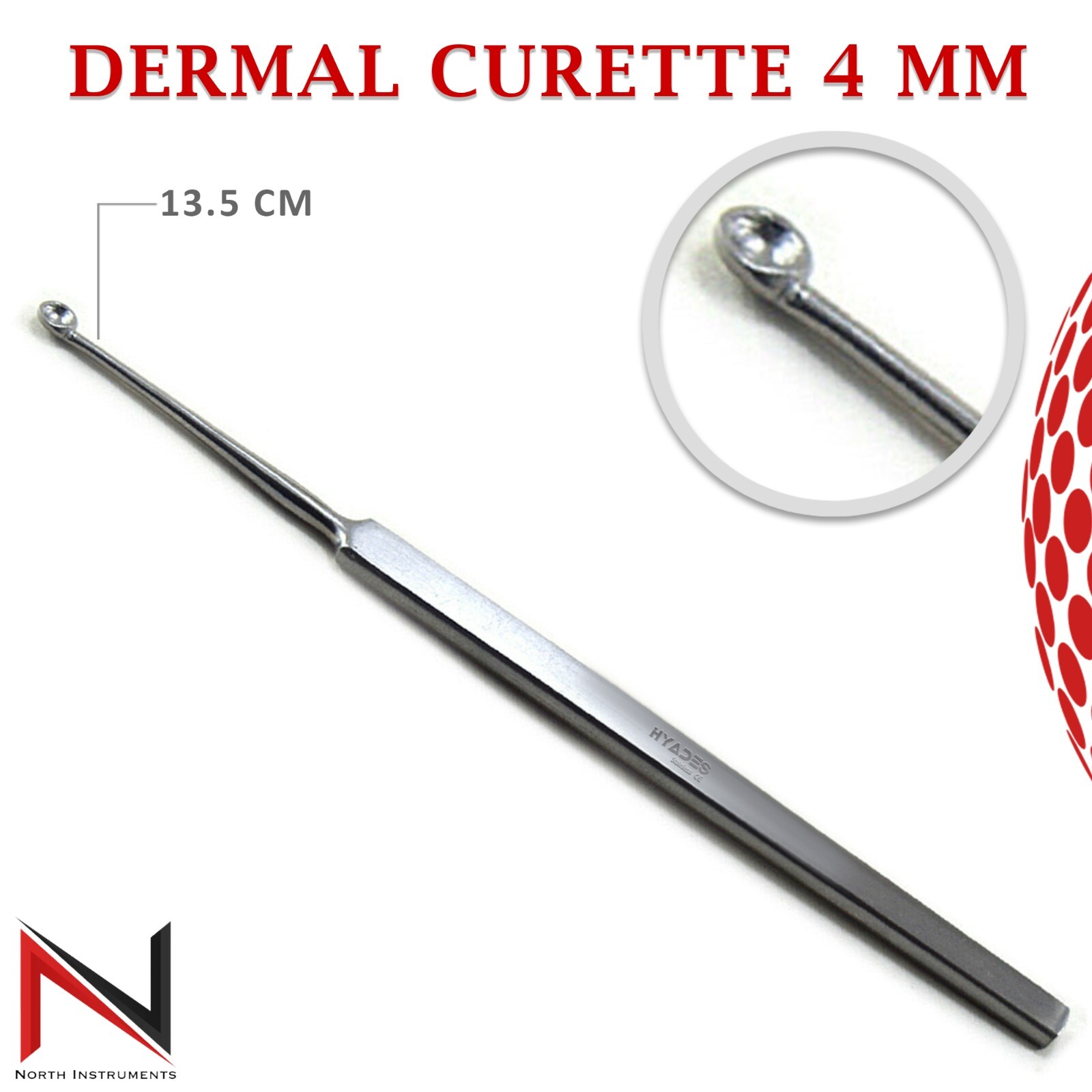 Plantar Wart Removal and Skin Treatment Dermatology Verruca Dermal Curette