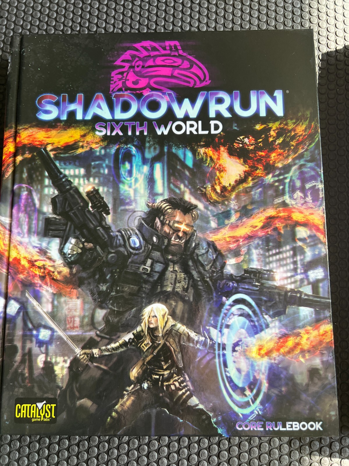 Shadowrun Sixth World Core Rulebook Catalyst Game Labs 1st Printing 2019