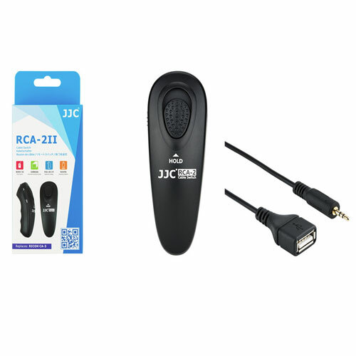 JJC RCA-2II Cable Switch For Ricoh GR-III GR-II GR DIGITAL IV 800SE Theta S CA-3