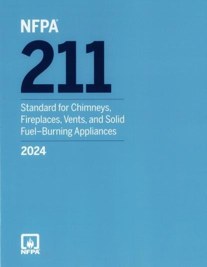 NFPA 211, Standard for Chimneys, Fireplaces, Vents and Solid 2024 PB