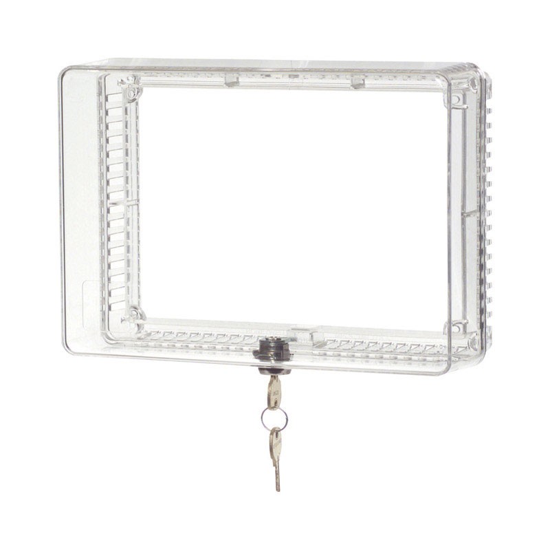 Honeywell CG512A1009/C Clear Plastic Thermostat Guard 5-5/8 Hx8-5/8 Wx4 D in.