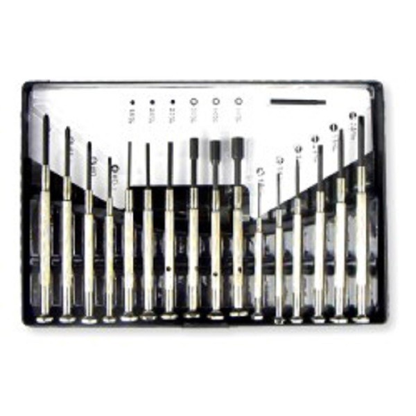 16 PC SMALL MINI PRECISION SCREWDRIVER SET FOR WATCH JEWELRY ELECTRONIC REPAIR