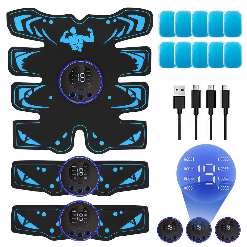ABS Stimulator Fitness Equipment Home Training Practical Abdomen Exercise Belt