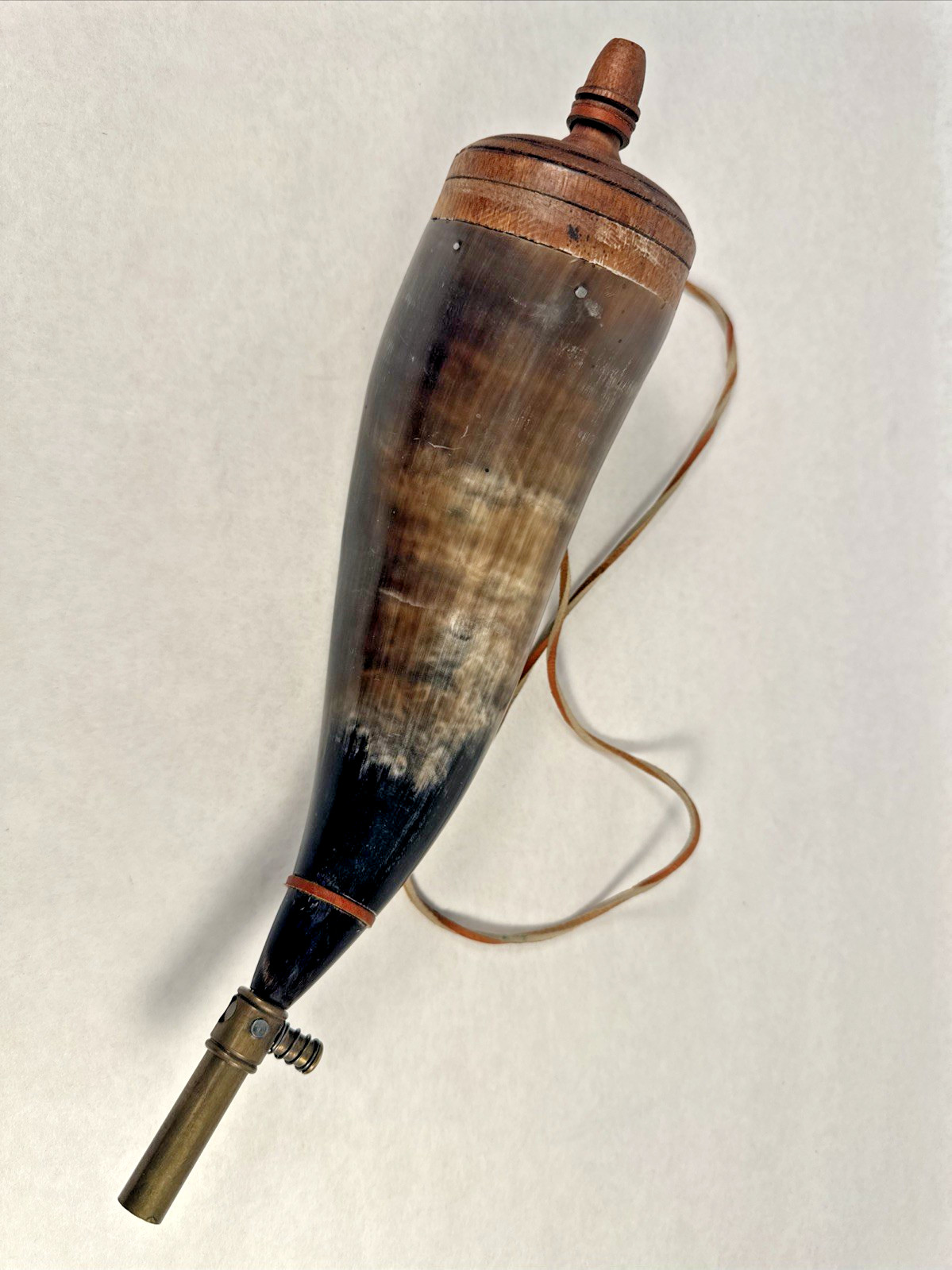 Vintage Gun Powder Bull Horn