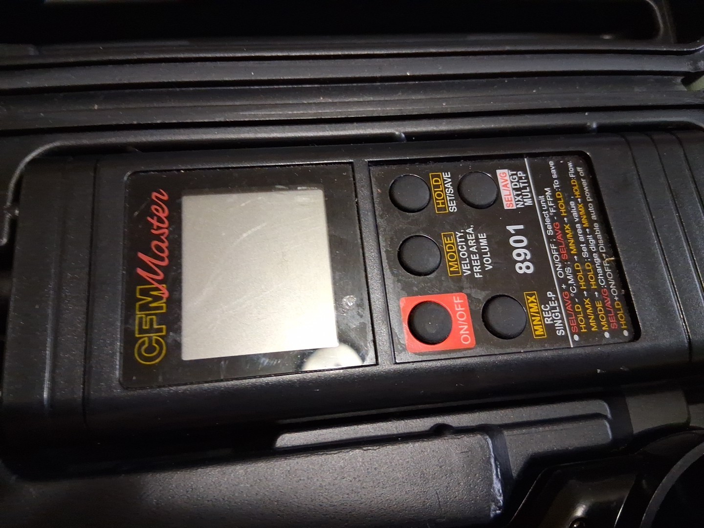 CFM Master 8901 Thermo Anenometer