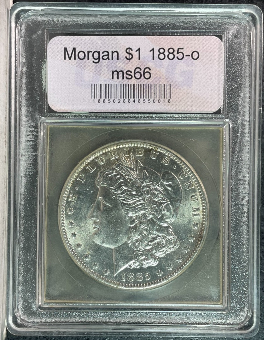 1885-O MORGAN SILVER DOLLAR ~ ~NICE COIN~REF#USC